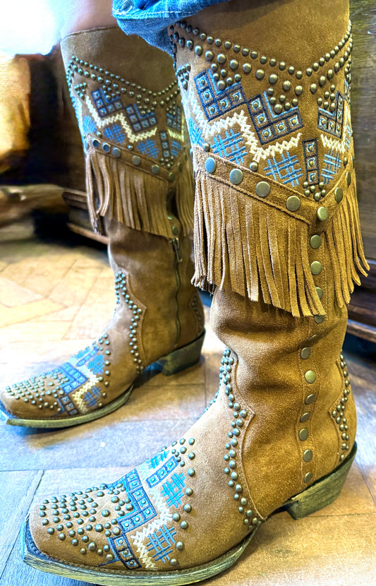 Jessie western new moccasin boot