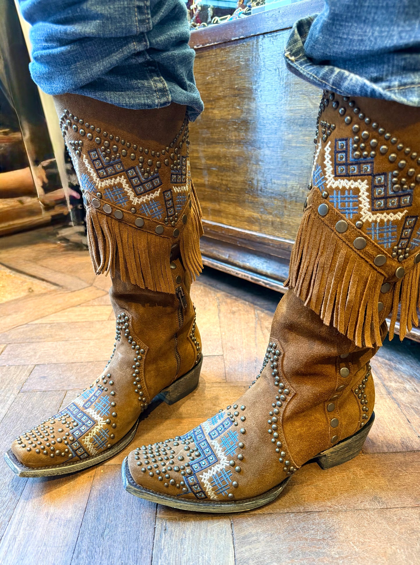 Jessie western new moccasin boot