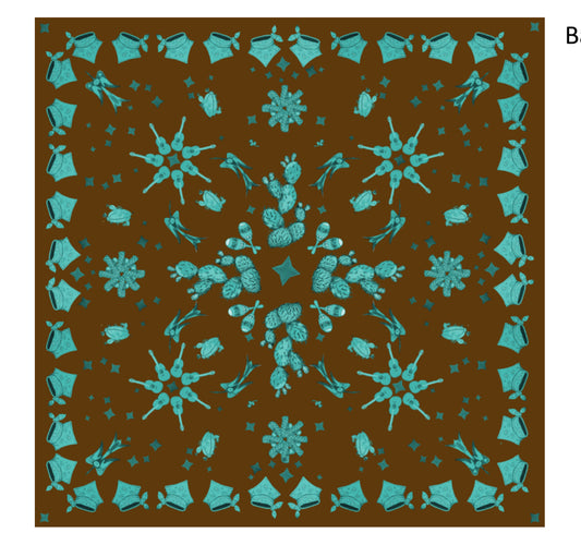 Cashmere Party out west bandana