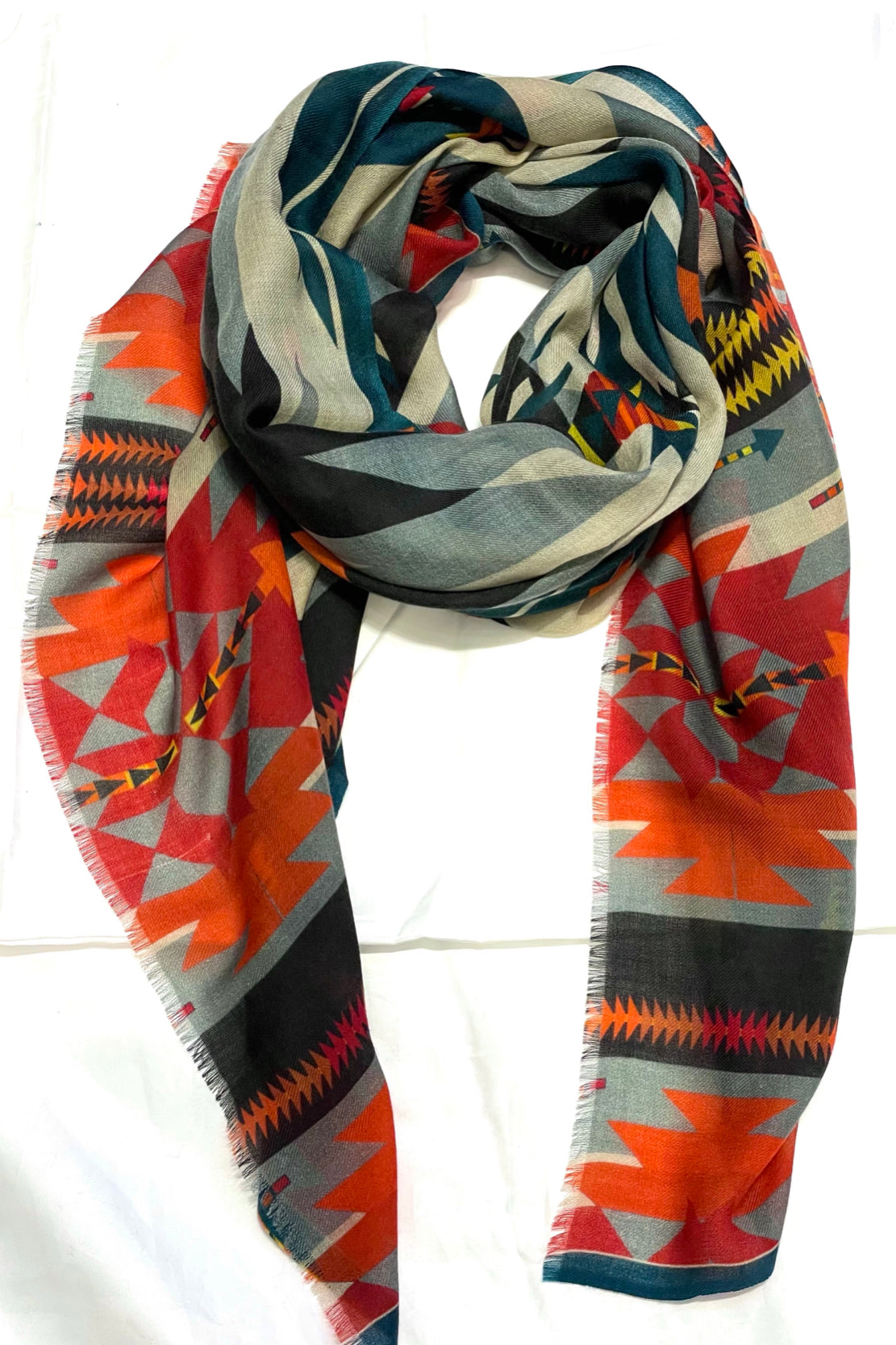 Jessie Western scarf cashmere