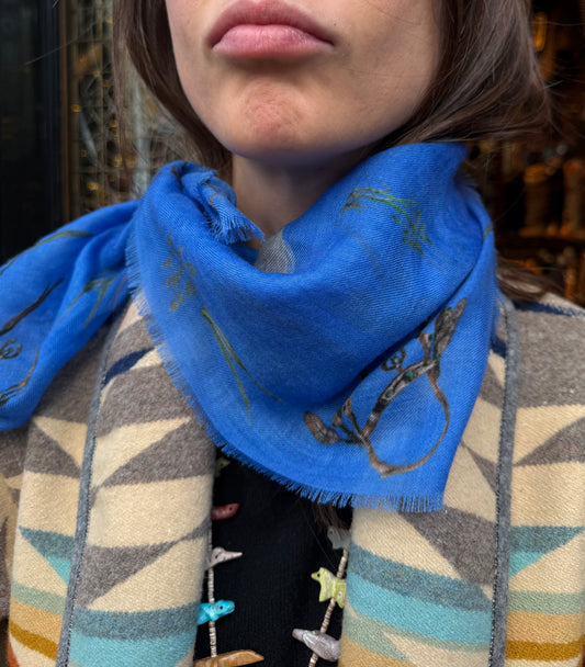 Cashmere neck scarf bandana