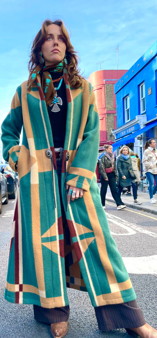 New long blanket coat limited edition extra fluffy