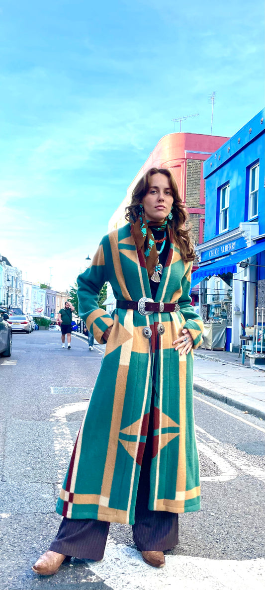 New long blanket coat limited edition extra fluffy