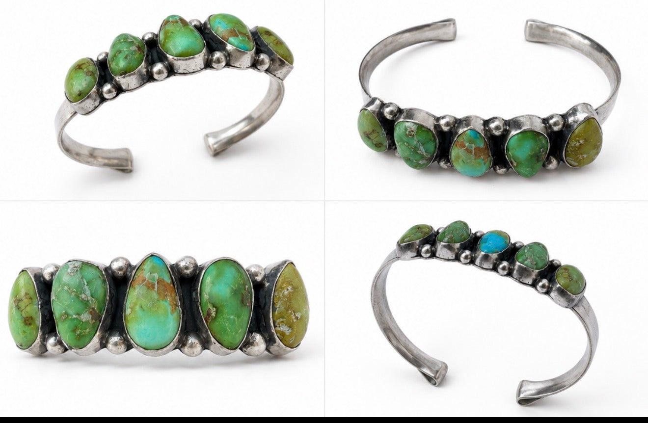 Amazing turquoise stone bracelet