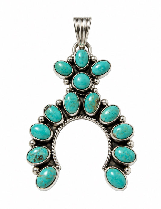 Naja pendent turquoise