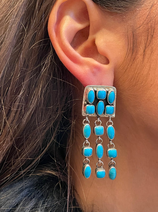 Anaxing sleeping beauty earrings