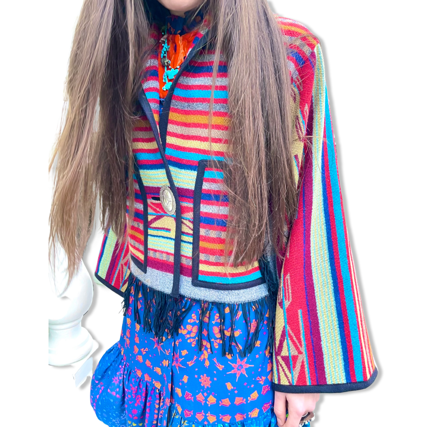 Bolero stripe jacket