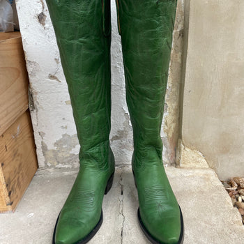 Emerald Green Cowboy Boots