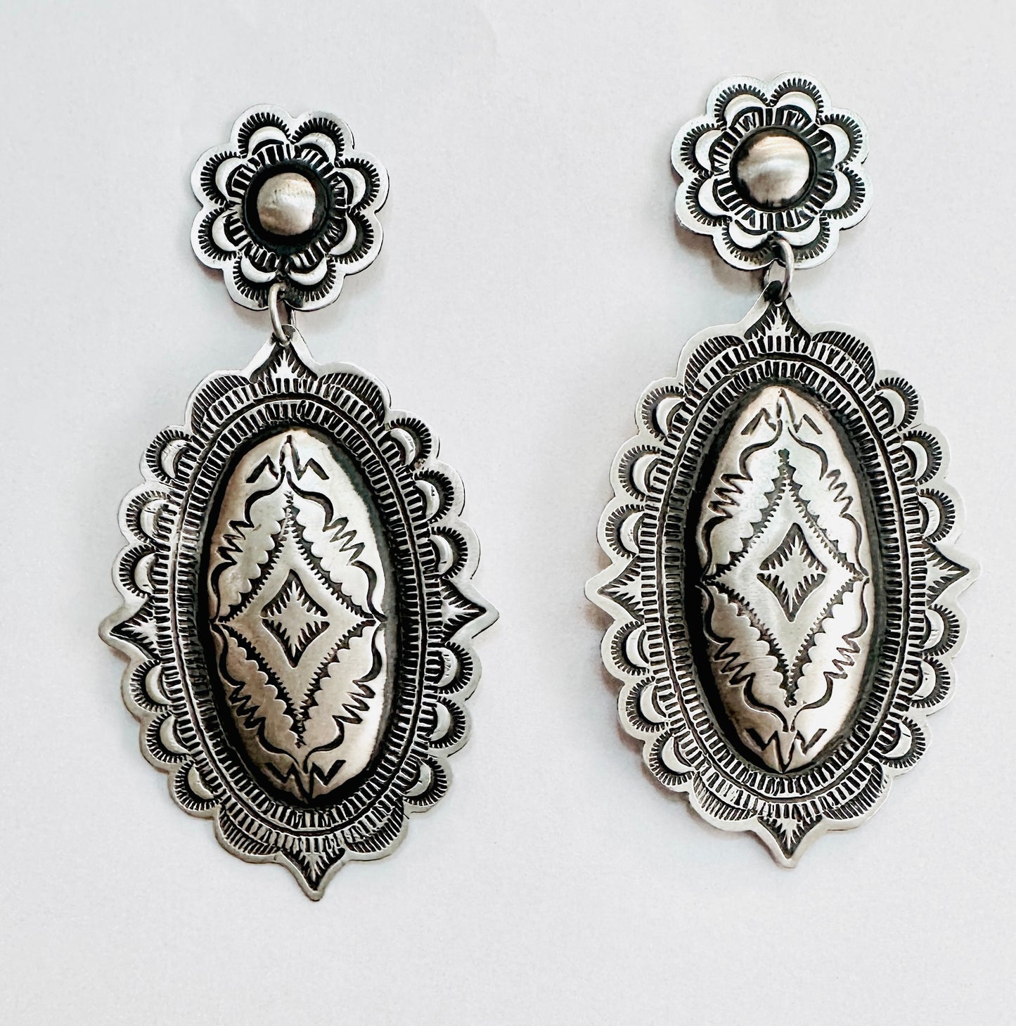 Sterling silver earrings