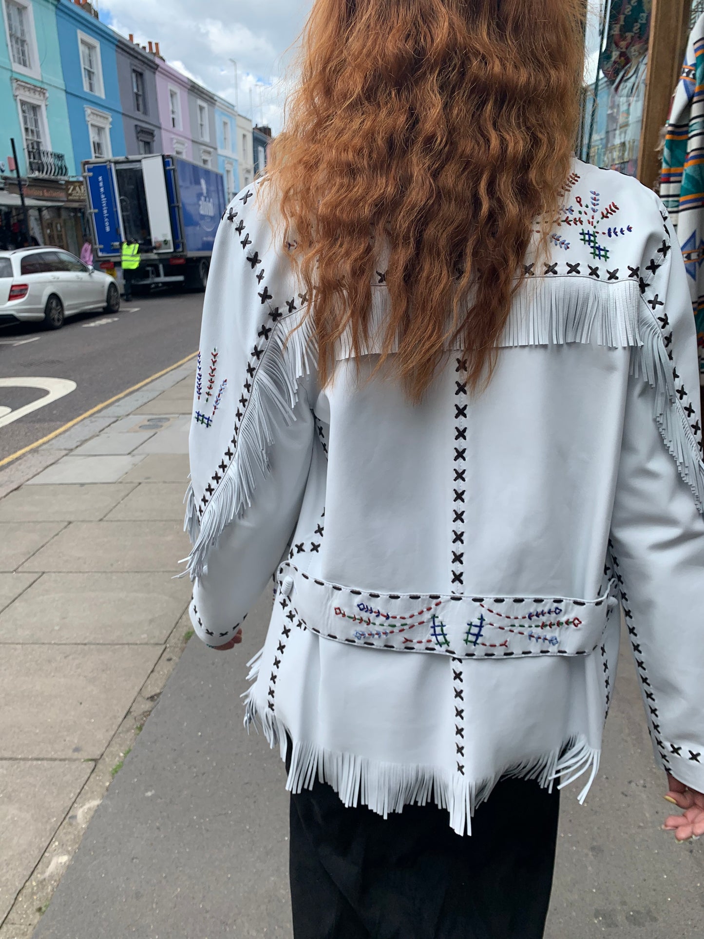 Praire fringe jacket.