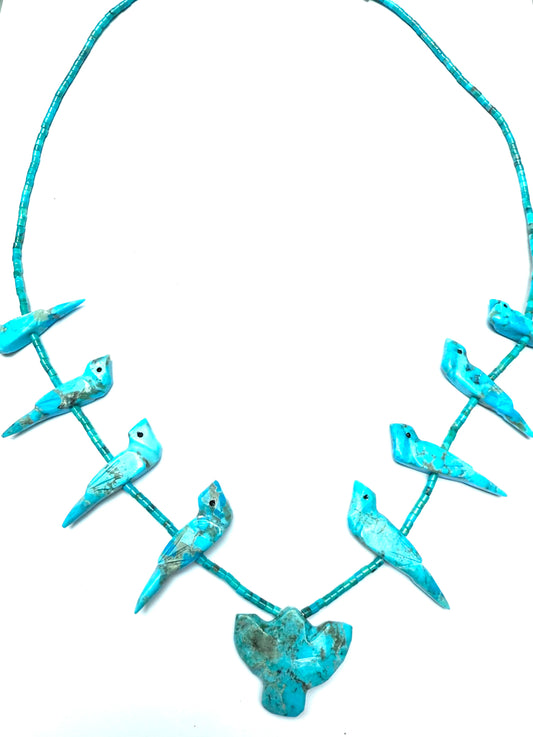 Short power animal necklace new artist gem quality