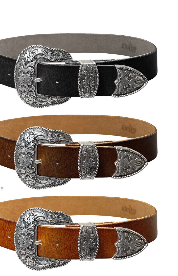 Tan belt Jessie Western brand