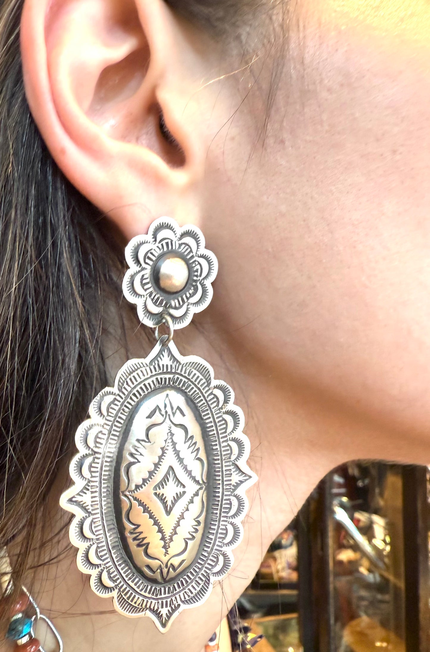 Sterling silver earrings