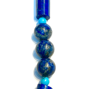 Lapis lazuli & turquoise necklace