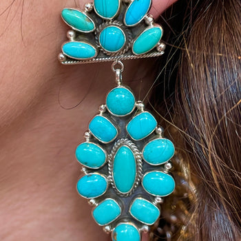 Turquoise Navajo Earrings