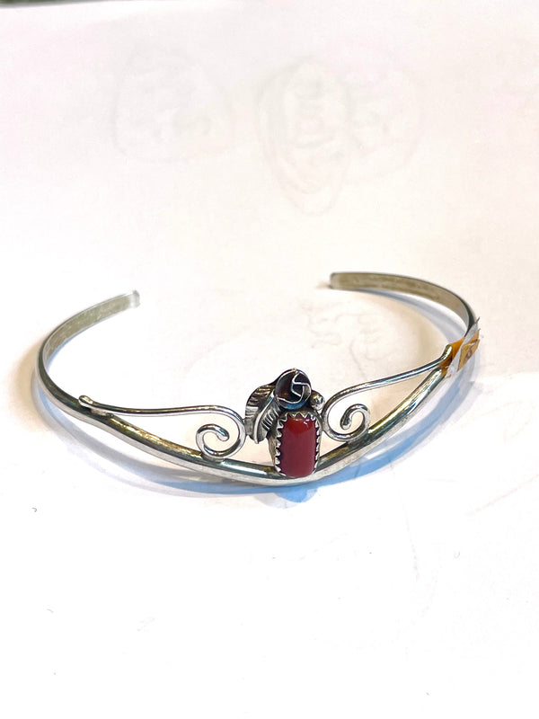 Sterling silver Navajo bracelet