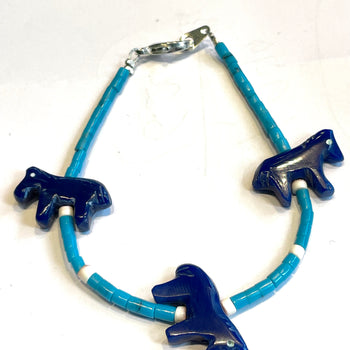 Lapis power animal bracelet limited edition