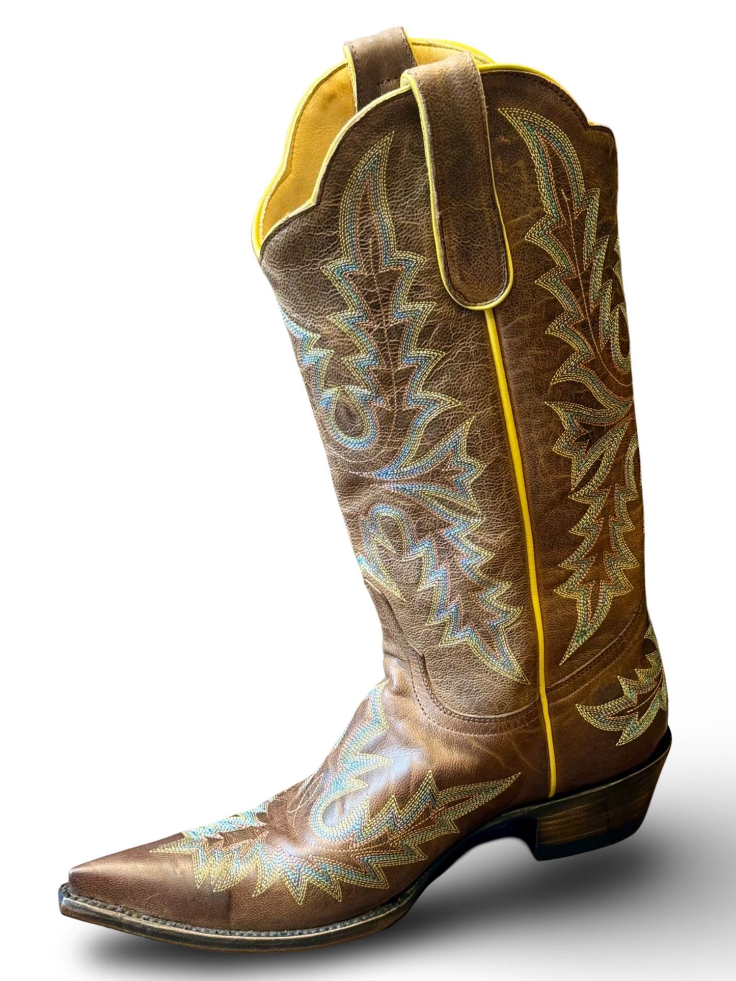 New multi stitch custom made boot