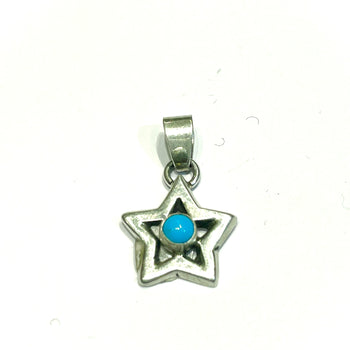 Navajo star pendent