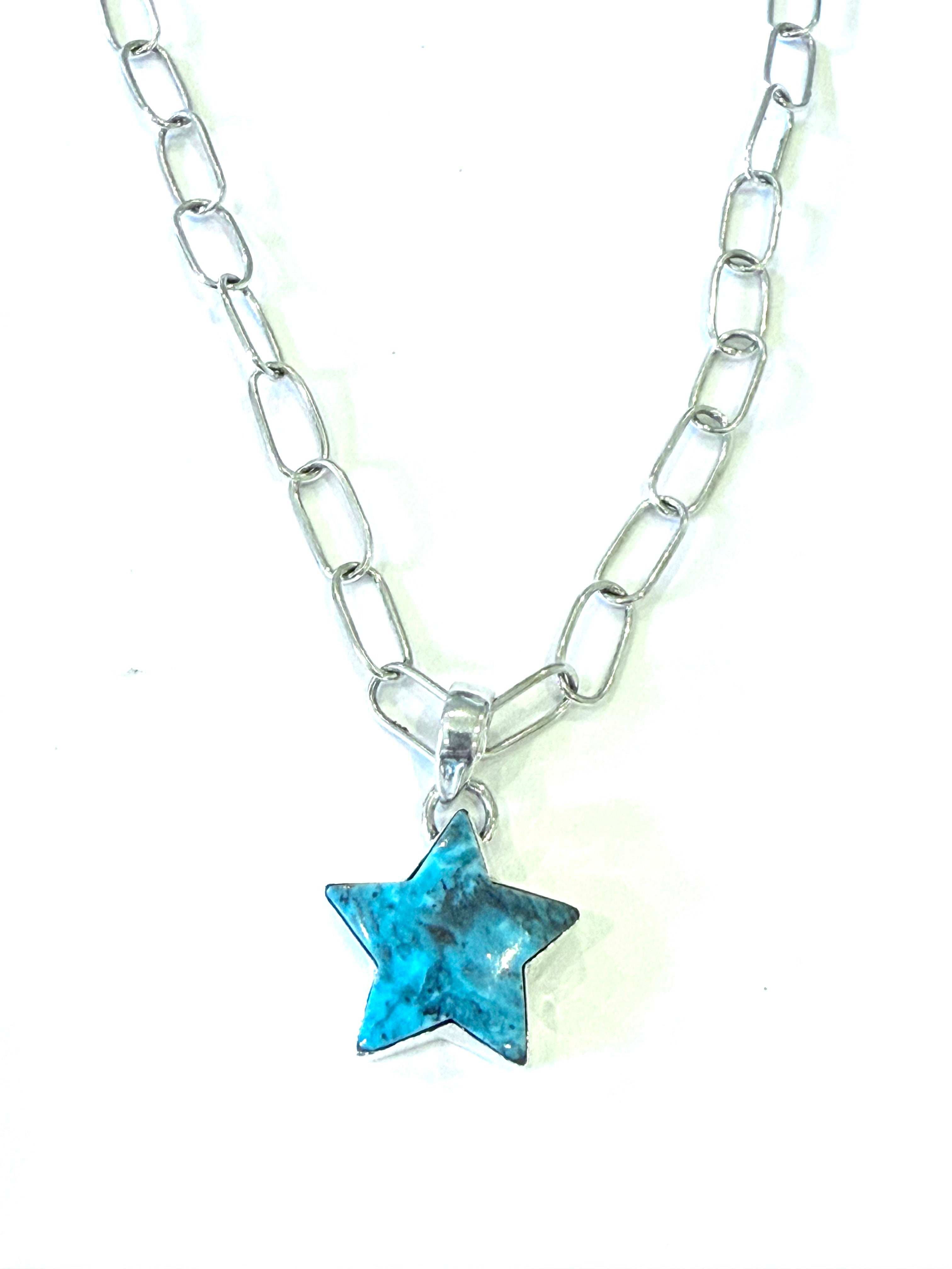Star pendent sterling silver