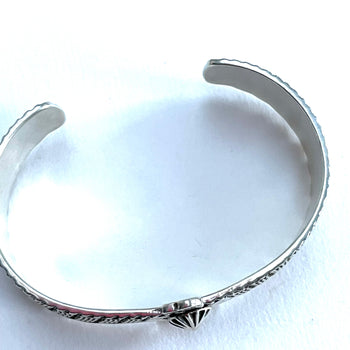 Eagle sterling silver bracelet Navajo