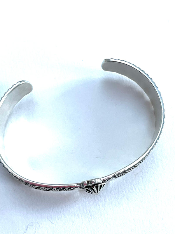Eagle sterling silver bracelet Navajo