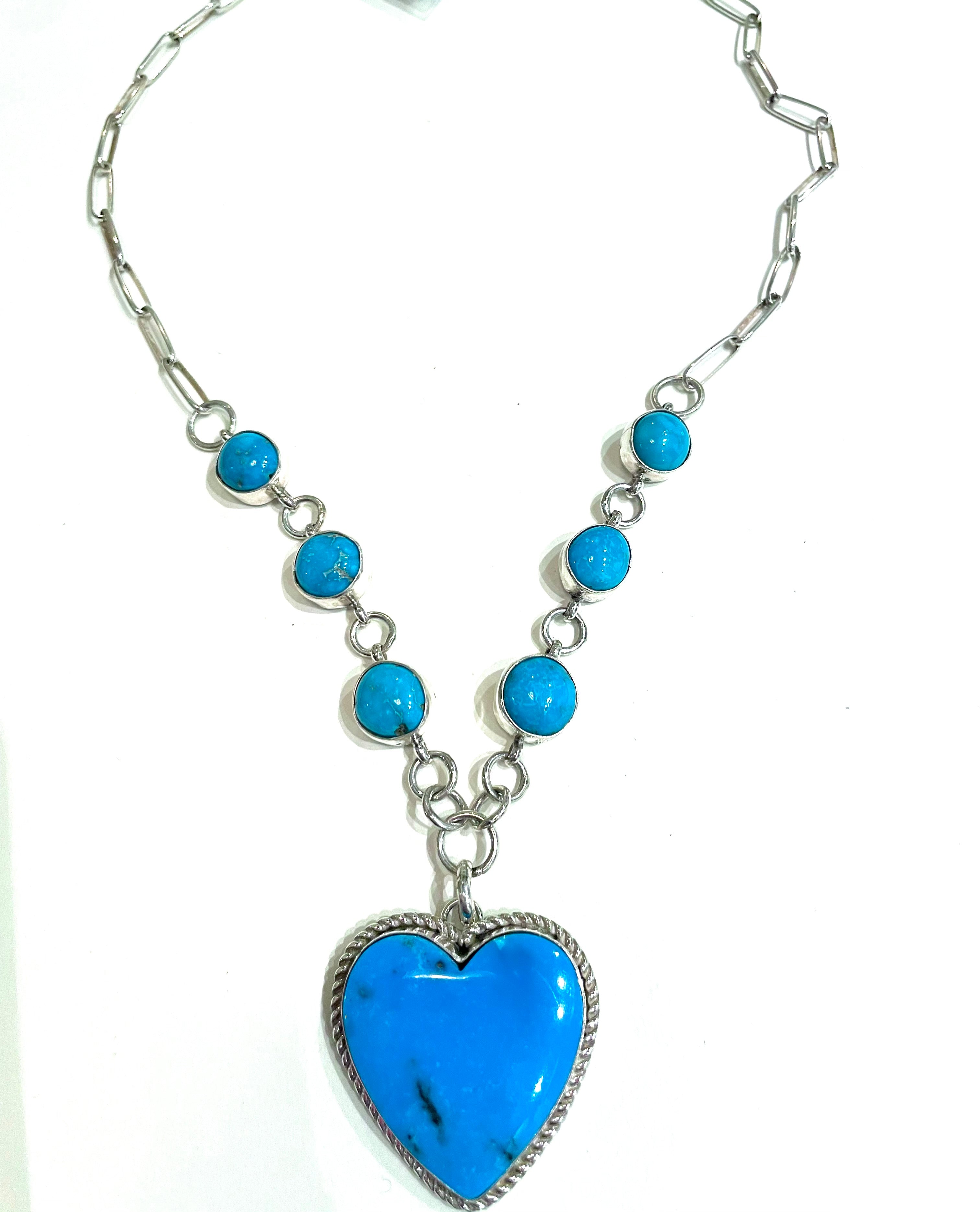 Navajo Heart adjustable necklace
