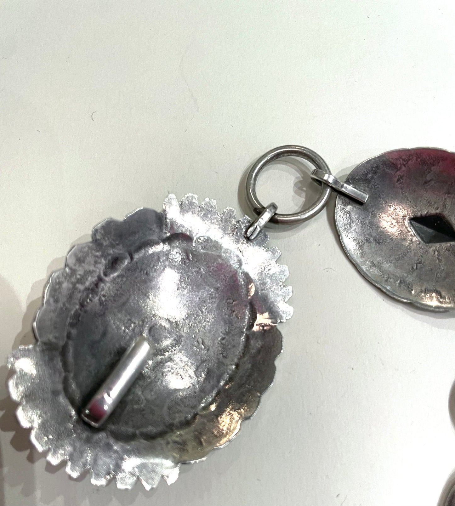 Navajo belt sterling silver concho belt