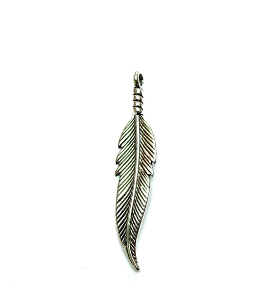 Feather charm small size