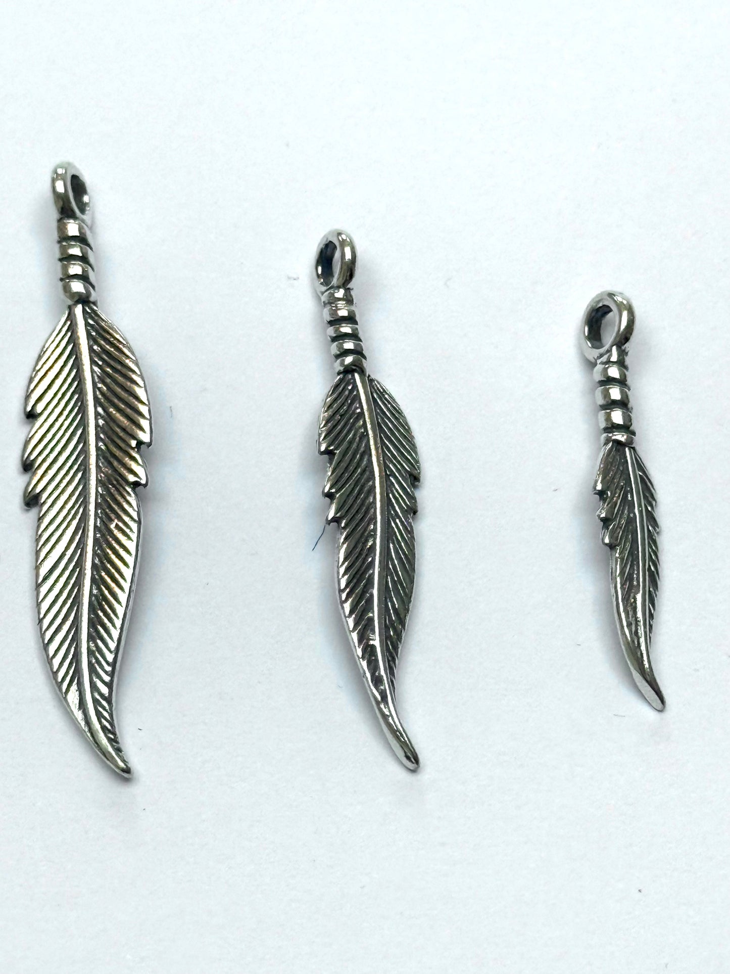 Large Feather Charm