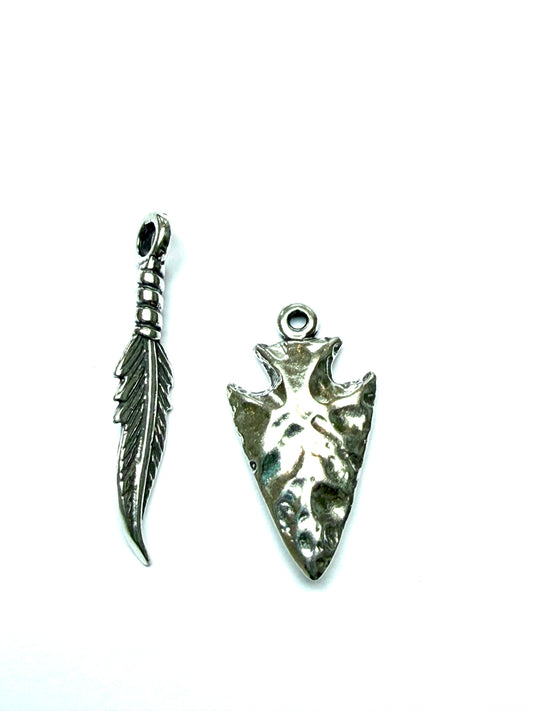 Arrow head charm