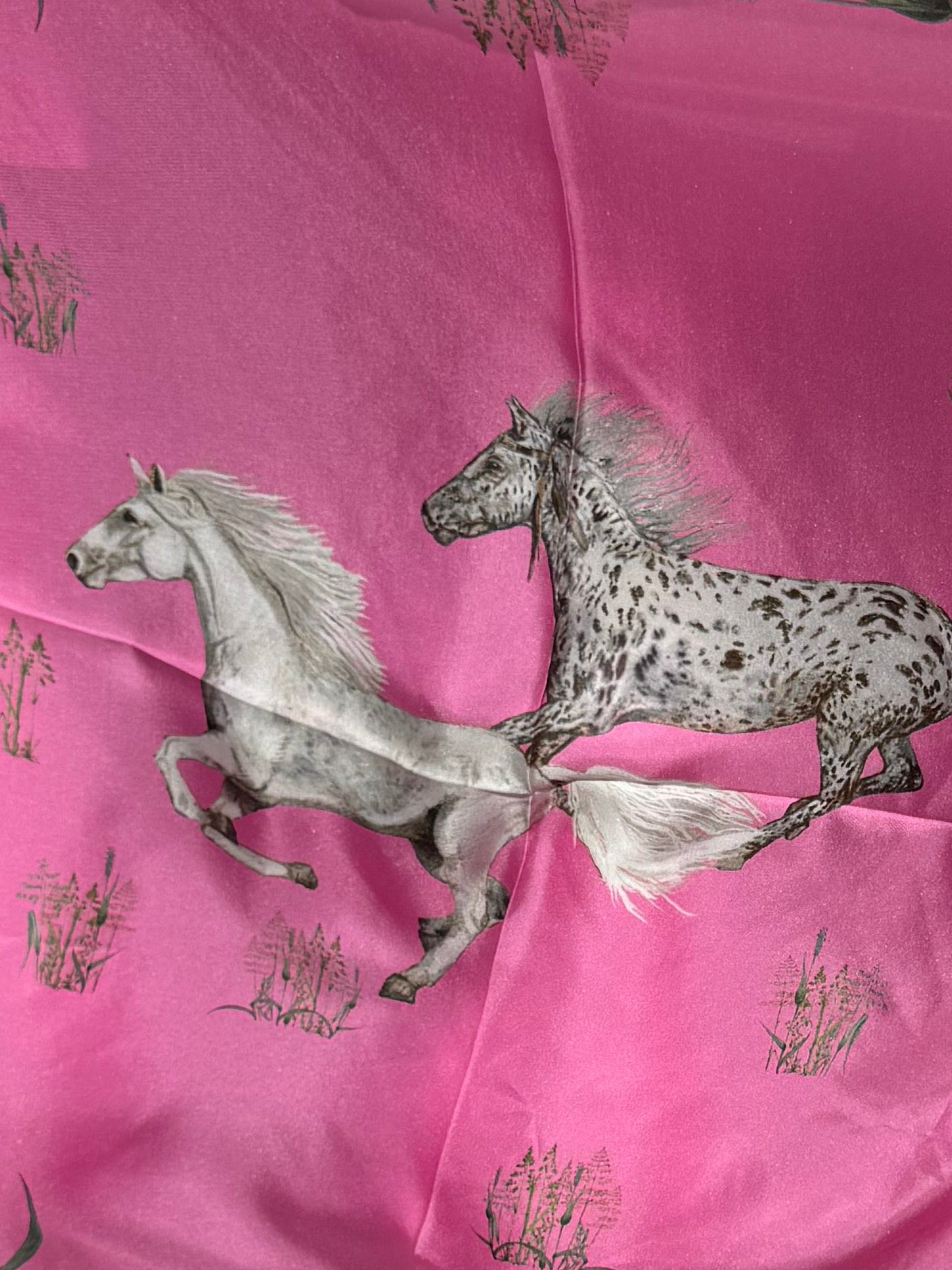 Silk scarf square  new