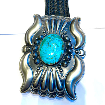 Navajo belt buckle & belt