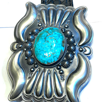 Navajo belt buckle & belt