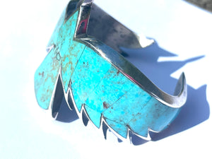 Eagle sand cast bracelet Navajo