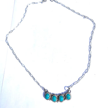 Navajo turquoise necklace