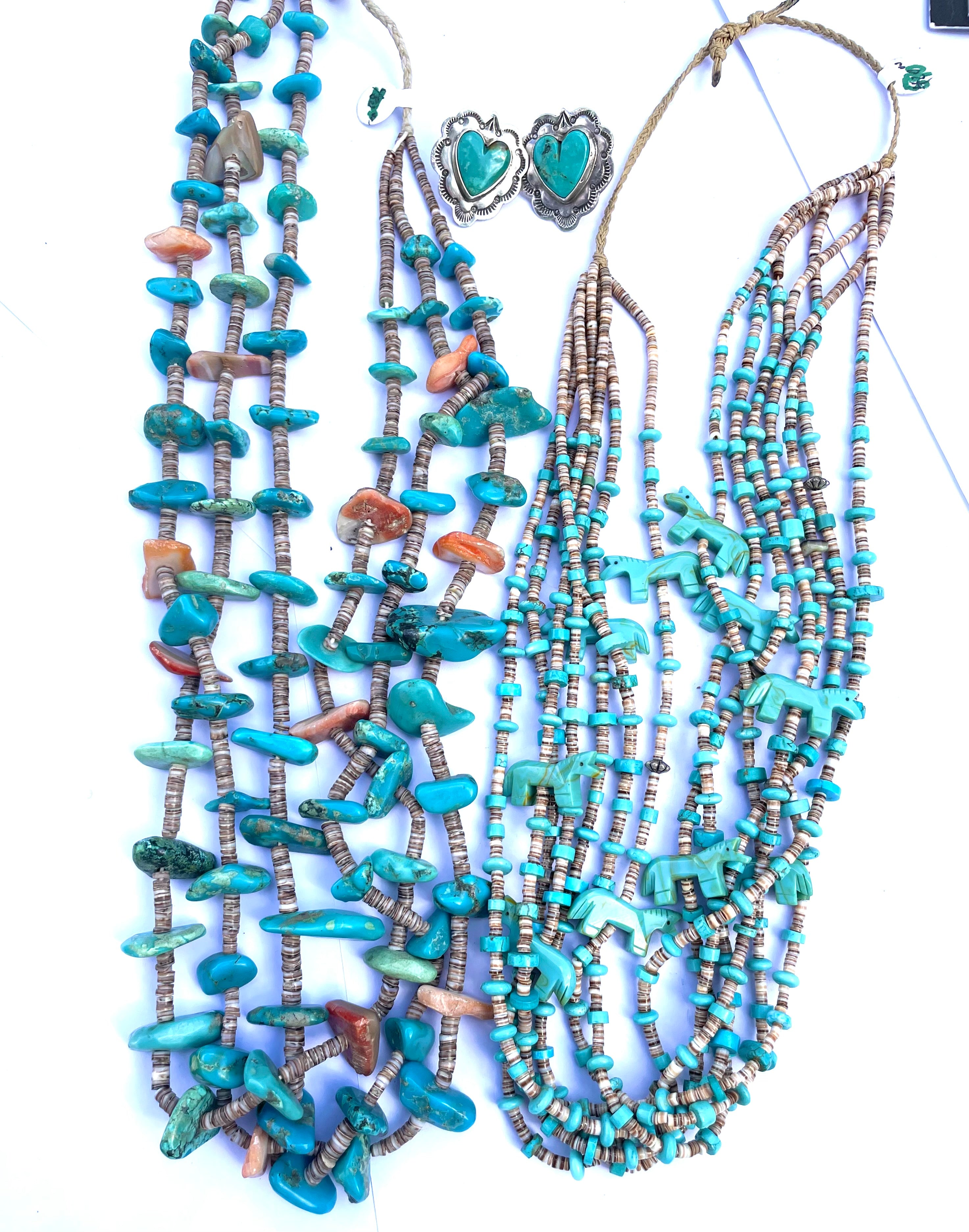 Vintage Santo Domingo necklace long