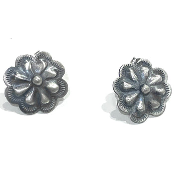 Concho earrings studs