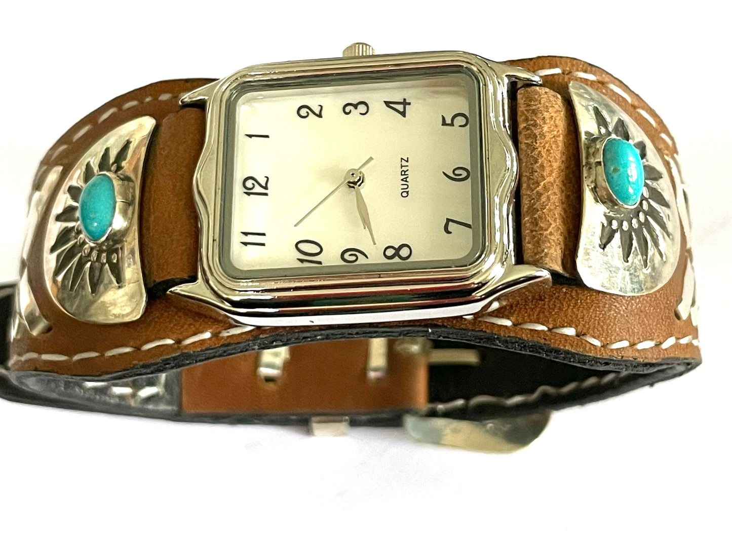 Navajo sterling silver watch