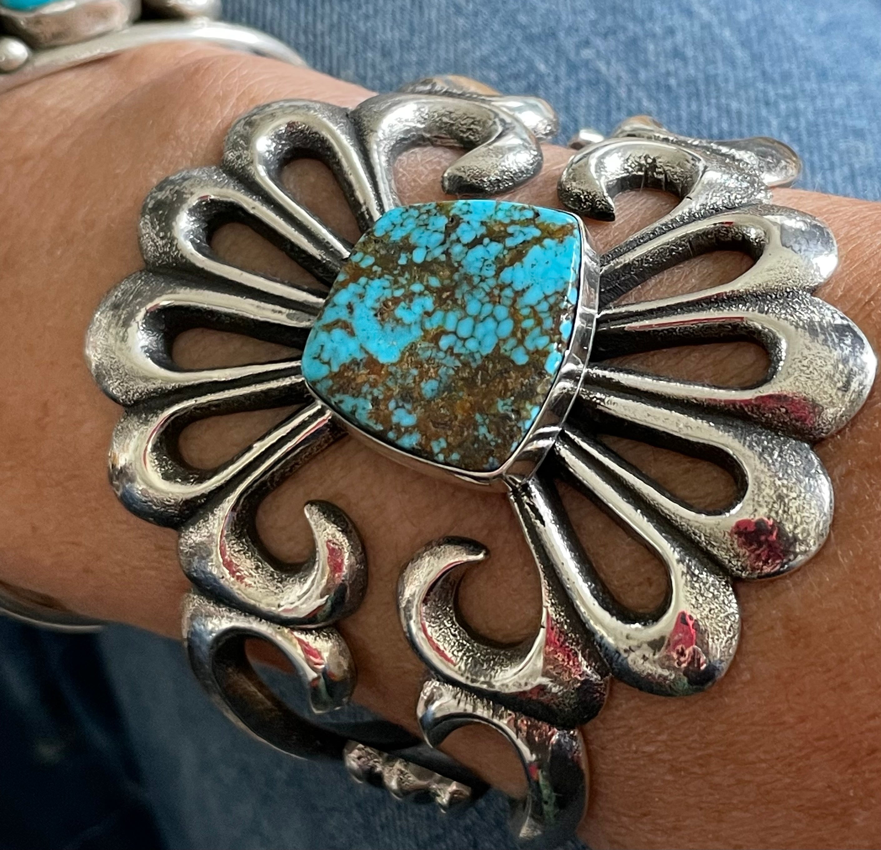 Sandcast bracelet Navajo