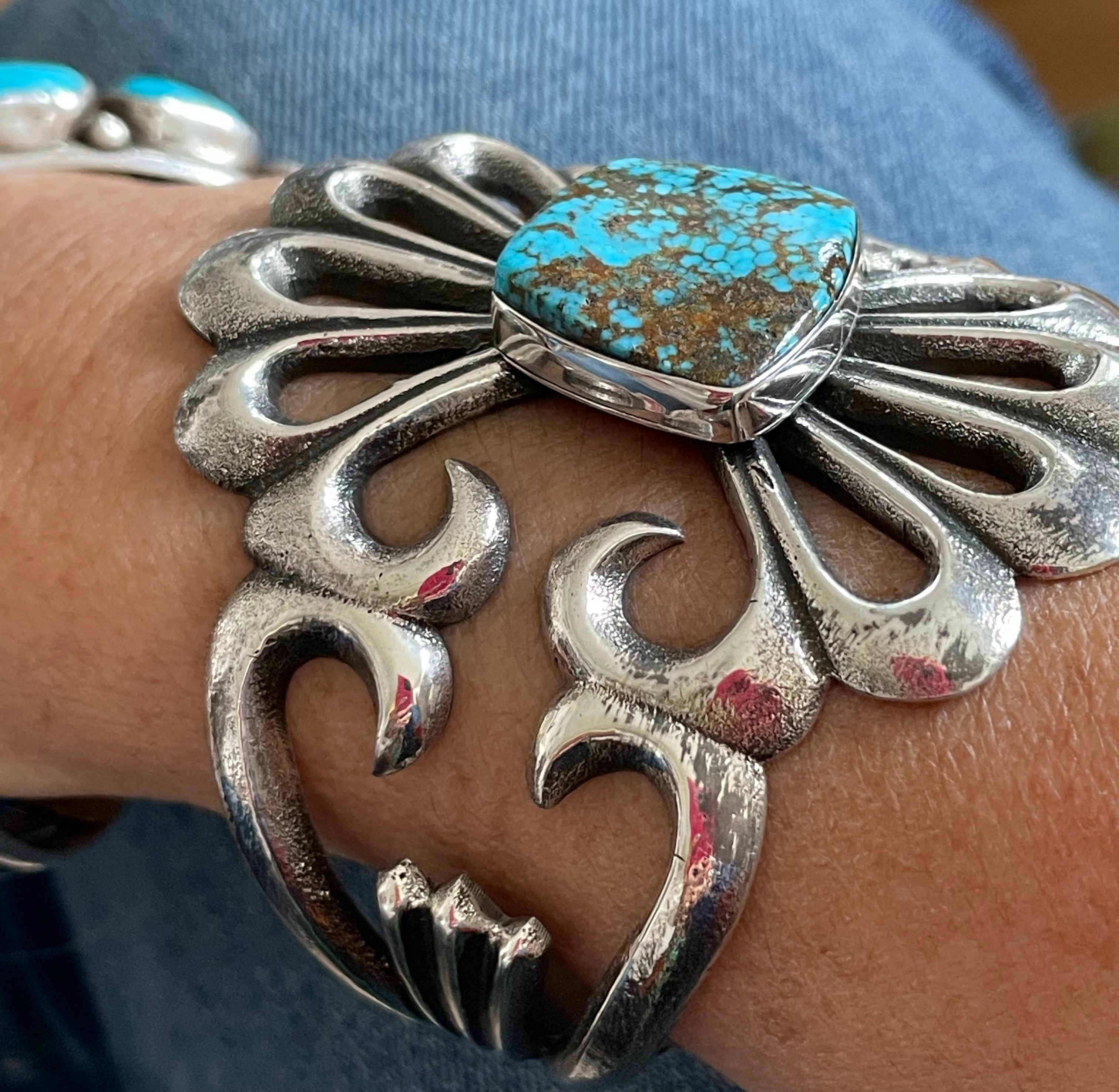 Sandcast bracelet Navajo