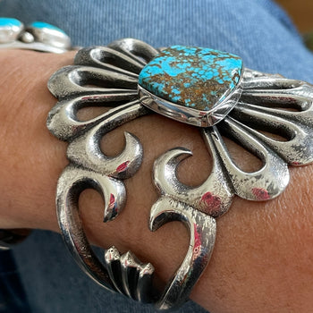 Sandcast bracelet Navajo