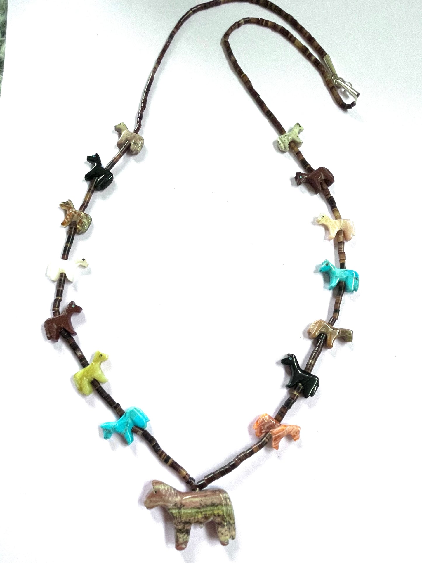 Horse power animal necklace