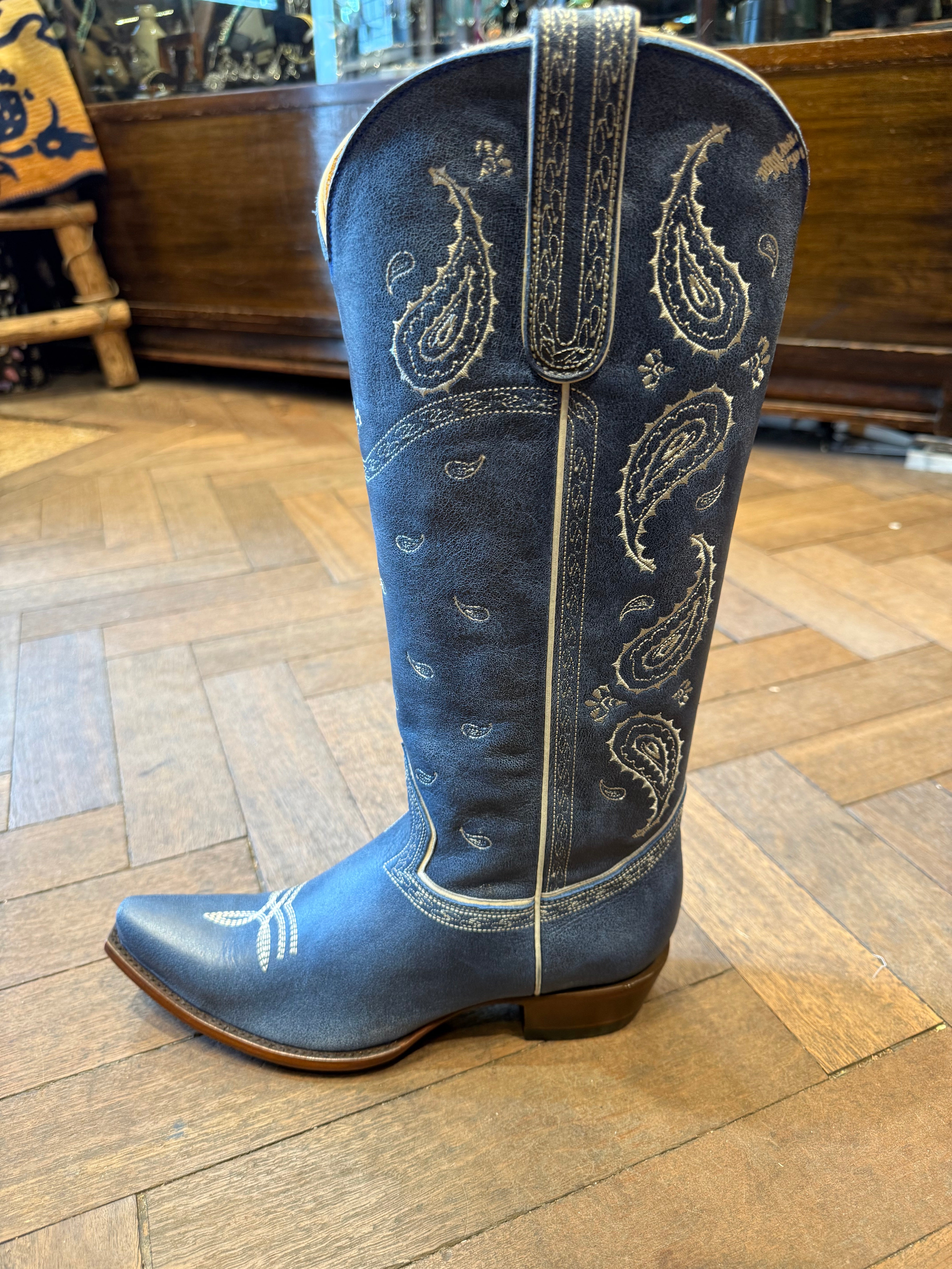 Blue boot