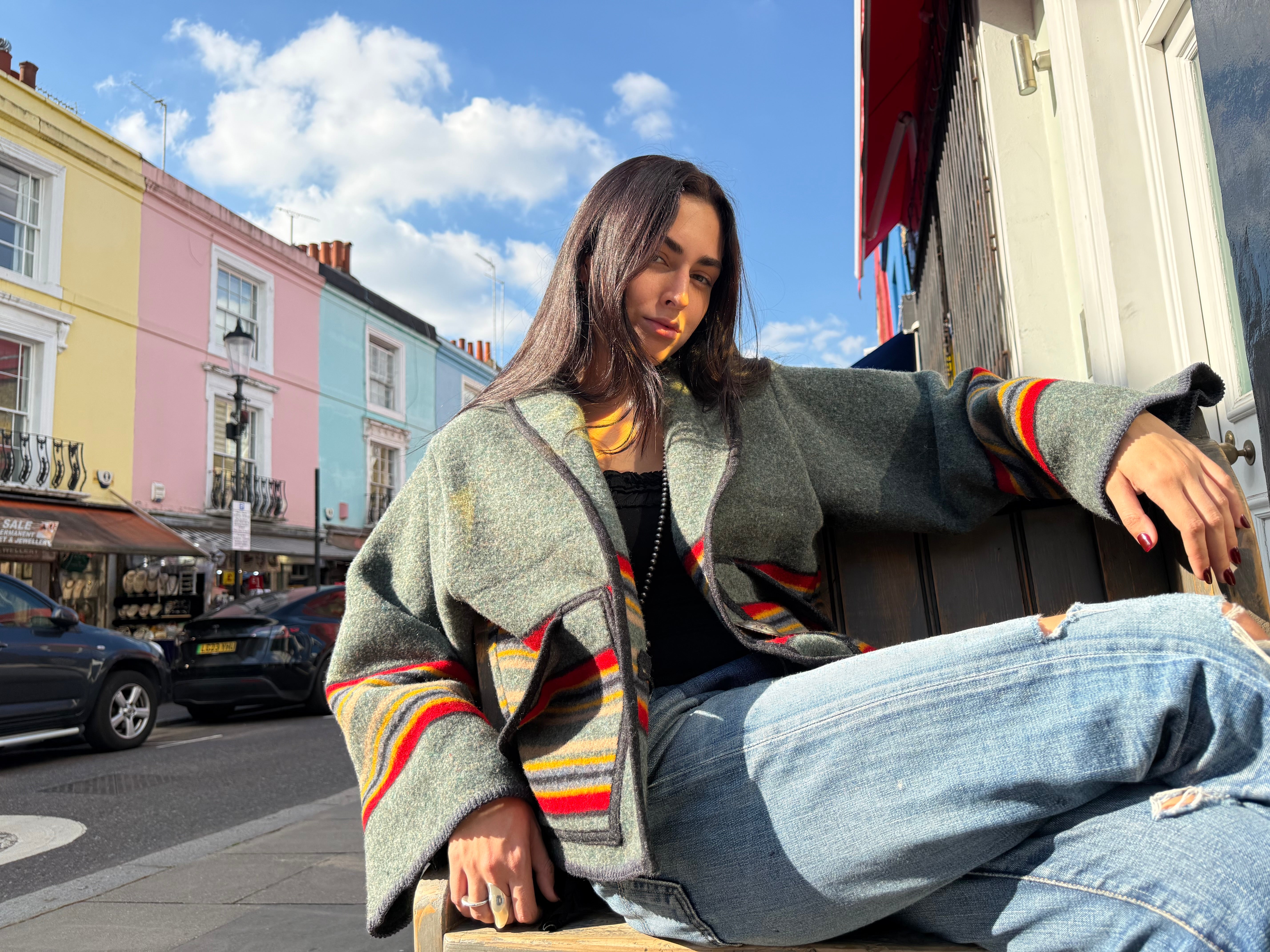 New bolero blanket jacket