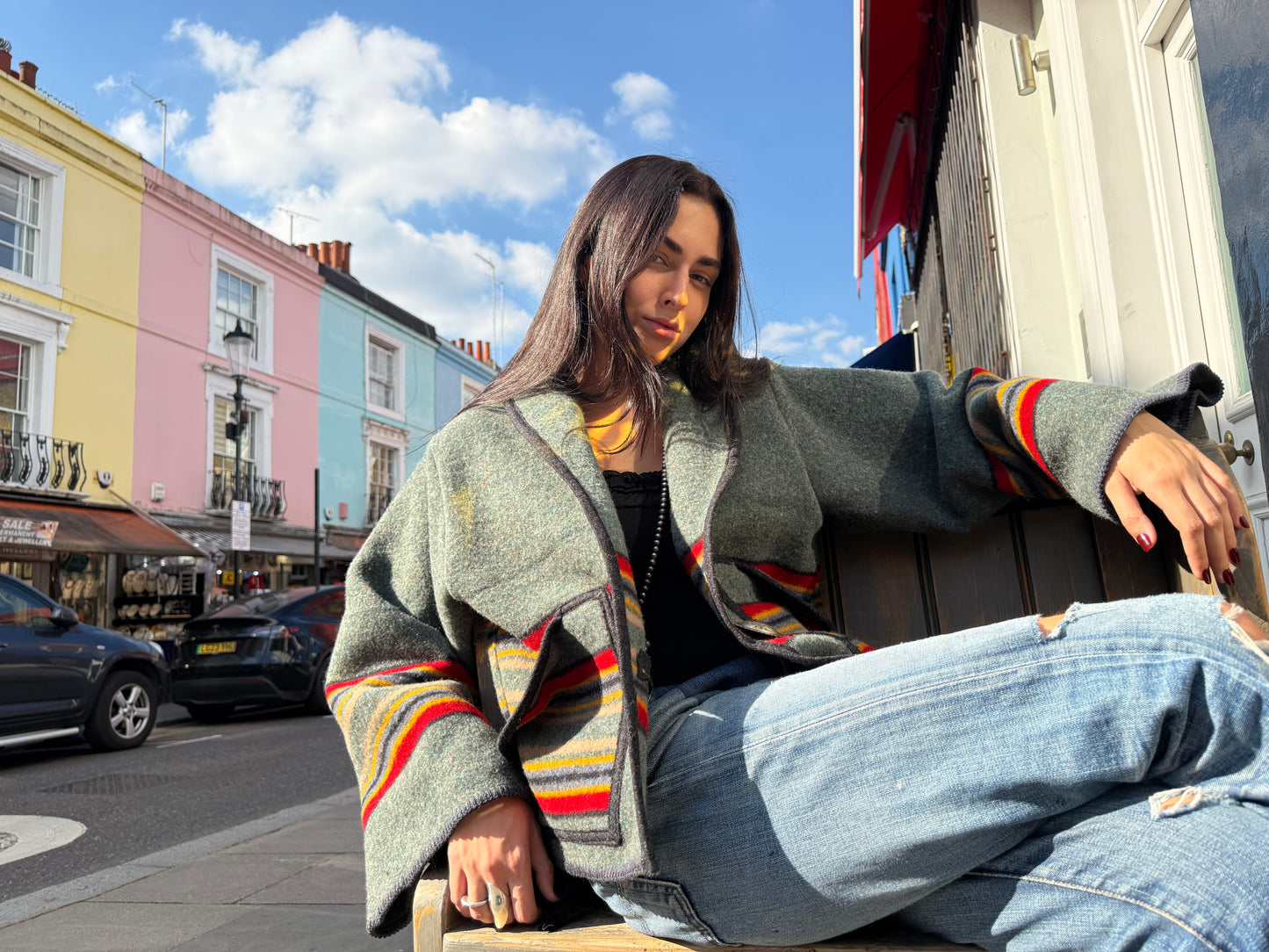 New bolero blanket jacket