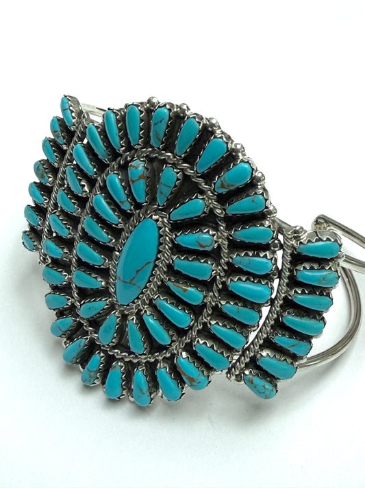 Zuni cluster bracelet