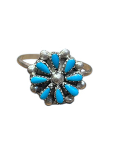 Zuni Needle Point Ring