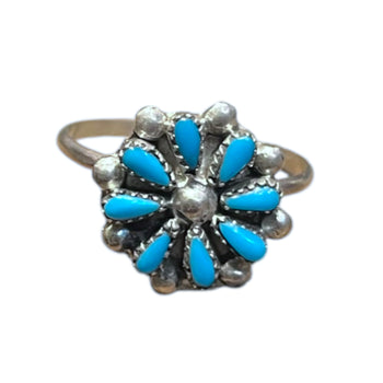 Zuni Needle Point Ring