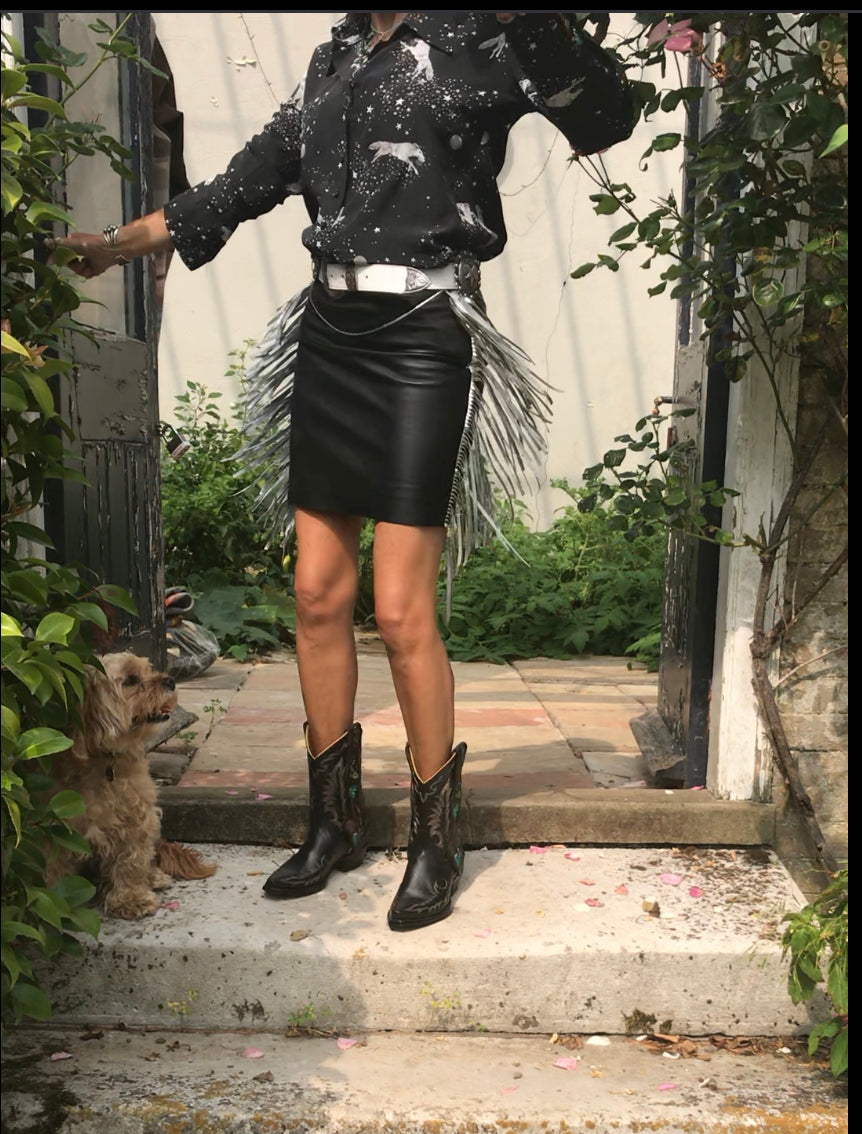 Leather skirt Jessie Western brand